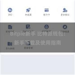 Bitpie新手 比特派钱包：新手下载及使用指南