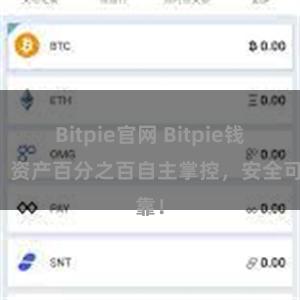 Bitpie官网 Bitpie钱包：资产百分之百自主掌控，安全可靠！