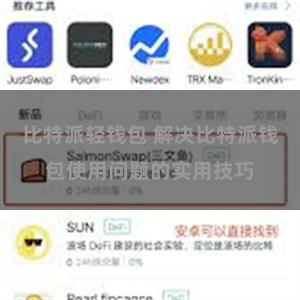 比特派轻钱包 解决比特派钱包使用问题的实用技巧