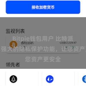 Bitpie钱包用户 比特派钱包：强大的隐私保护功能，让您资产更安全