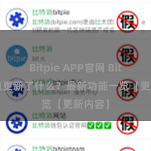 Bitpie APP官网 Bitpie钱包更新了什么？最新功能一览【更新内容】