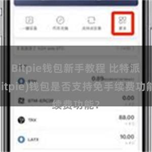 Bitpie钱包新手教程 比特派(Bitpie)钱包是否支持免手续费功能？