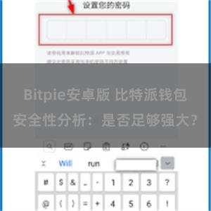 Bitpie安卓版 比特派钱包安全性分析：是否足够强大？