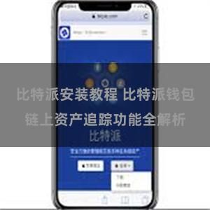 比特派安装教程 比特派钱包链上资产追踪功能全解析