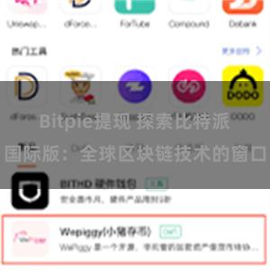 Bitpie提现 探索比特派国际版：全球区块链技术的窗口