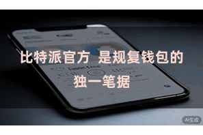 比特派官方  是规复钱包的独一笔据